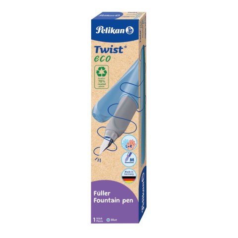 Pióro wieczne Pelikan Twist 822206 Eco Niebieskie (400195744) Pióro wieczne Pelikan Twist 822206 Eco Niebieskie (400195744)