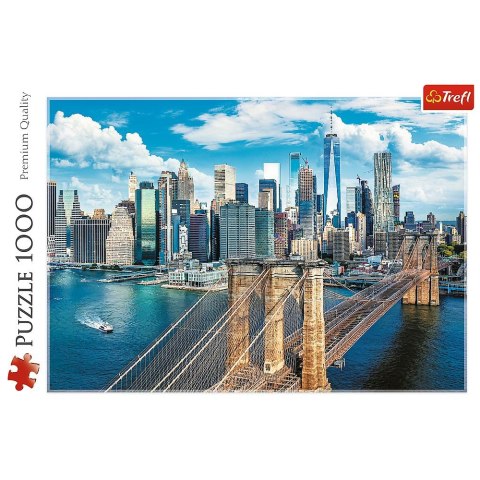 Puzzle Most Brookliński , Nowy Jork, USA 1000 el. Trefl (10725)