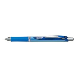 Cienkopis Pentel ENERGEL BLN 75 niebieski 0,25mm 4kol.