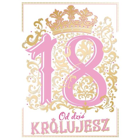 Kartka składana Karnet A5 18 PINK A5 Henry (5905701481538) Kartka składana Karnet A5 18 PINK A5 Henry (5905701481538)