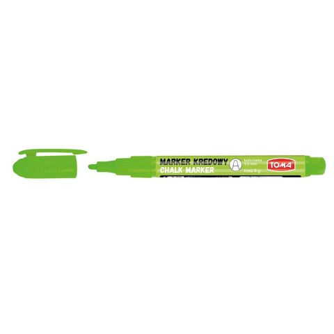 Marker specjalistyczny Toma kredowy zielony 1,5mm okrągła końcówka Marker specjalistyczny Toma kredowy zielony 1,5mm okrągła końcówka