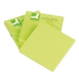 Notes samoprzylepny (karteczki) Q-Connect zielony 80k [mm:] 76x76 (KF10515)