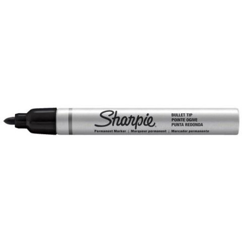 Marker permanentny Sharpie czarny 1,0mm okrągła końcówka (S0945720) Marker permanentny Sharpie czarny 1,0mm okrągła końcówka (S0945720)