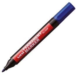 Marker permanentny Uni niebieski 1,0-3,0mm okrągła końcówka (NO-320F)