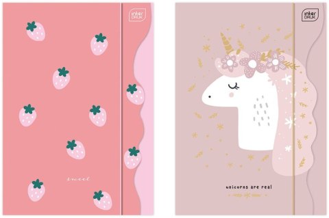 Teczka kartonowa na gumkę SHAPE GIRLS B4+ mix Interdruk (5902277313898) Teczka kartonowa na gumkę SHAPE GIRLS B4+ mix Interdruk (5902277313898)