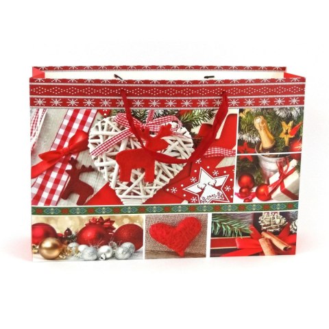 Torba prezentowa Świąteczna 54x37x15cm Adar (484771) Torba prezentowa Świąteczna 54x37x15cm Adar (484771)