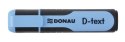 Zakreślacz Donau D-Text niebieski 1,0-5,0mm (7358001PL-10)
