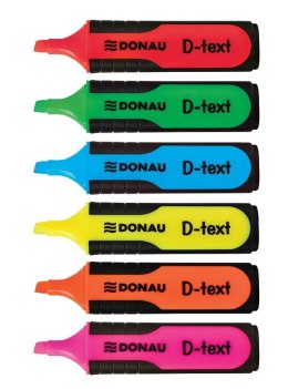 Zakreślacz Donau D-Text niebieski 1,0-5,0mm (7358001PL-10)