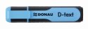 Zakreślacz Donau D-Text niebieski 1,0-5,0mm (7358001PL-10)