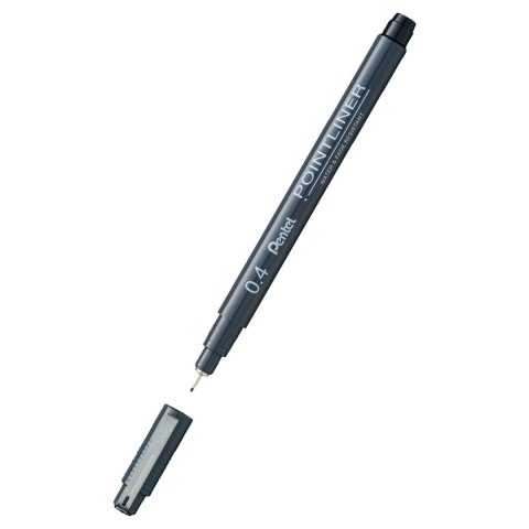 Cienkopis Pentel POINTLINER czarny czarny 1kol. (S209-4A) Cienkopis Pentel POINTLINER czarny czarny 1kol. (S209-4A)