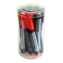 Marker permanentny Cresco mix okrągła końcówka