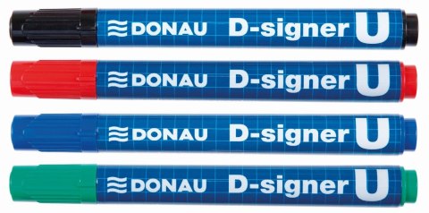Marker permanentny Donau D-Signer niebieski 2,0-4,0mm okrągła końcówka (7371001-10PL) Marker permanentny Donau D-Signer niebieski 2,0-4,0mm okrągła końcówka (7371001-10PL)
