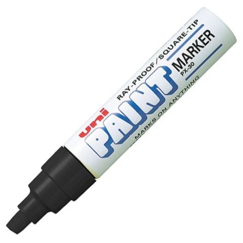 Profesjonalny marker olejowy UNI PX-30 czarny Profesjonalny marker olejowy UNI PX-30 czarny