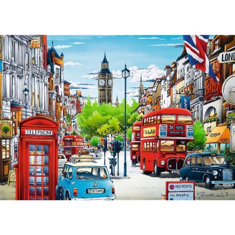 Puzzle Ulica Londynu 1000 el. Trefl (10557) Puzzle Ulica Londynu 1000 el. Trefl (10557)