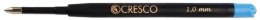 Wkład do długopisu NONSTOP Cresco niebieski 1,0mm (033251)