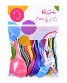 Balon gumowy metalizowany 12 szt mix 260mm 10cal Arpex (K2748)