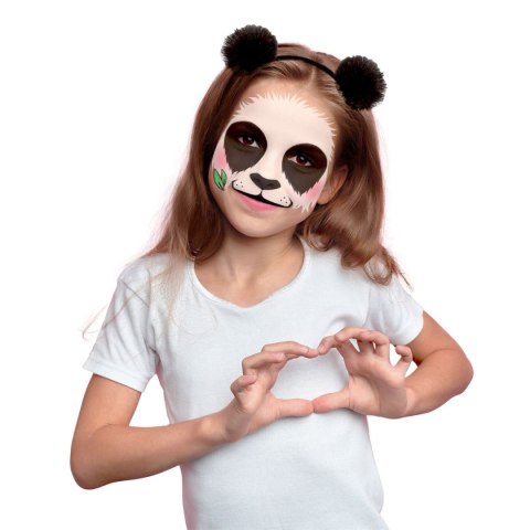Farba do malowania twarzy Derform kidea Zestaw z opaska panda 4 kolor. (FDTZPAKA) Farba do malowania twarzy Derform kidea Zestaw z opaska panda 4 kolor. (FDTZPAKA)