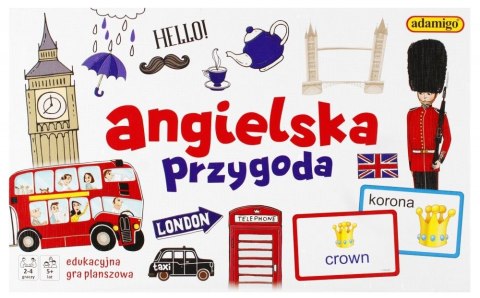 Gra edukacyjna Adamigo Angielska przygoda Gra edukacyjna Adamigo Angielska przygoda