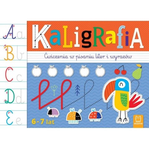 Książeczka edukacyjna Kaligrafia. Ćwiczenia w pisaniu liter i wyrazów 6-7 lat Aksjomat Książeczka edukacyjna Kaligrafia. Ćwiczenia w pisaniu liter i wyrazów 6-7 lat Aksjomat
