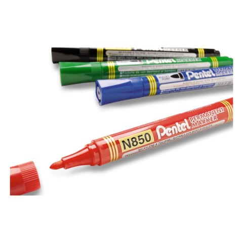 Marker permanentny Pentel czarny 1,5mm okrągła końcówka (N850) Marker permanentny Pentel czarny 1,5mm okrągła końcówka (N850)