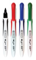 Marker suchościeralny Cresco Slim 4 kolory 1,0-2,0mm okrągła końcówka (270040)