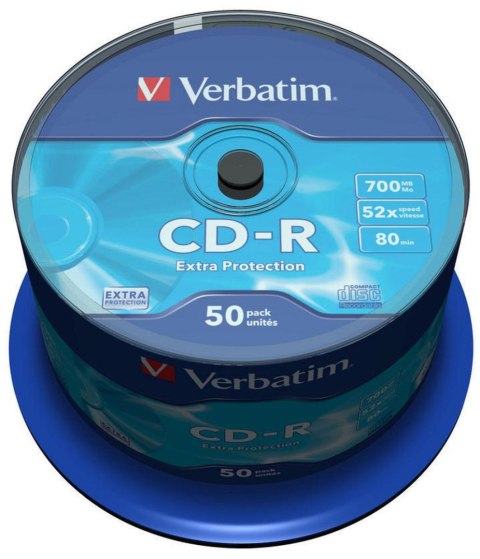 Płyta cd Verbatim CD-R cake 50 700MB x52 (43351) Płyta cd Verbatim CD-R cake 50 700MB x52 (43351)