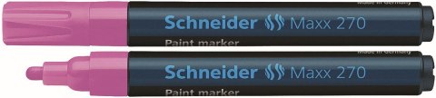 Marker olejowy Schneider Maxx 270 różowy 1,0-3,0mm (SR127009) Marker olejowy Schneider Maxx 270 różowy 1,0-3,0mm (SR127009)