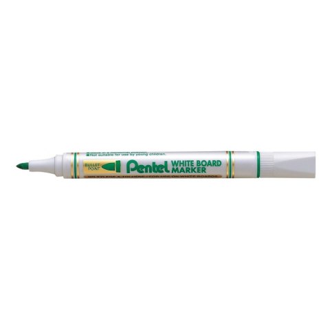 Marker suchościeralny Pentel zielony 1,9mm okrągła końcówka Marker suchościeralny Pentel zielony 1,9mm okrągła końcówka