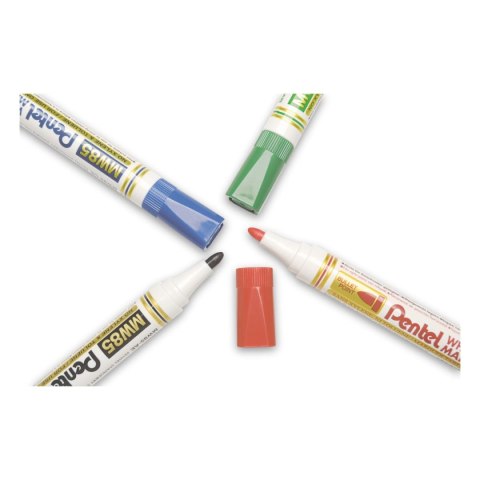 Marker suchościeralny Pentel zielony 1,9mm okrągła końcówka Marker suchościeralny Pentel zielony 1,9mm okrągła końcówka