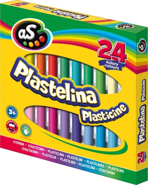 Plastelina As 24 kol. mix (5901137139302) Plastelina As 24 kol. mix (5901137139302)