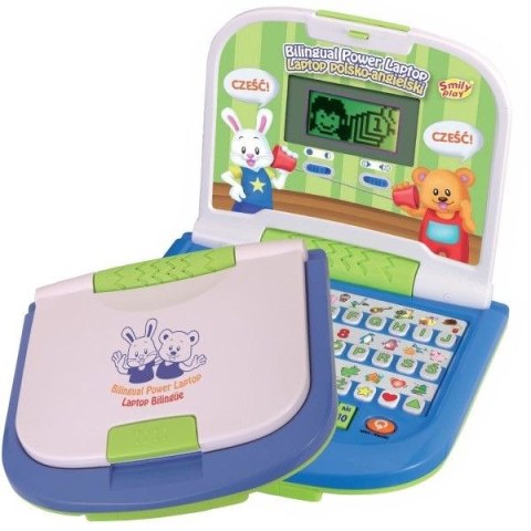 Zabawka edukacyjna Smily Play Laptop dwujęzyczny (8030 AN01) Zabawka edukacyjna Smily Play Laptop dwujęzyczny (8030 AN01)