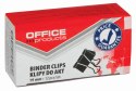 Klipy Office Products 19mm czarny (18091919-05)