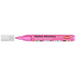 Marker specjalistyczny Toma akrylowy-różowy różany 2,5mm okrągła końcówka (TO-402)