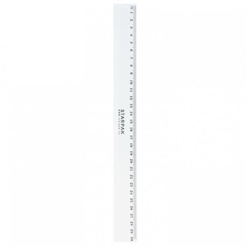 Linijka plastik Starpak 30cm (472865) Linijka plastik Starpak 30cm (472865)