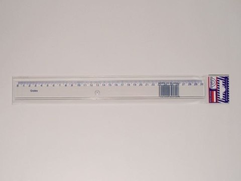 Linijka plastikowa Grales 30cm (L30 bl) Linijka plastikowa Grales 30cm (L30 bl)