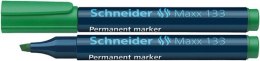 Marker permanentny Schneider Maxx 133 zielony 1,0-3,0mm ścięta końcówka (SR113304)