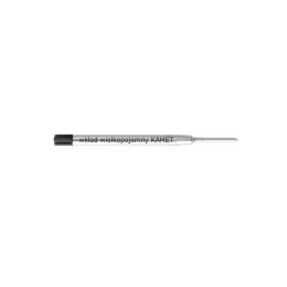 Wkład do długopisu wielkopojemny Kamet Wielkopojemny METAL czarny 0,6-1,0mm (K-1018)