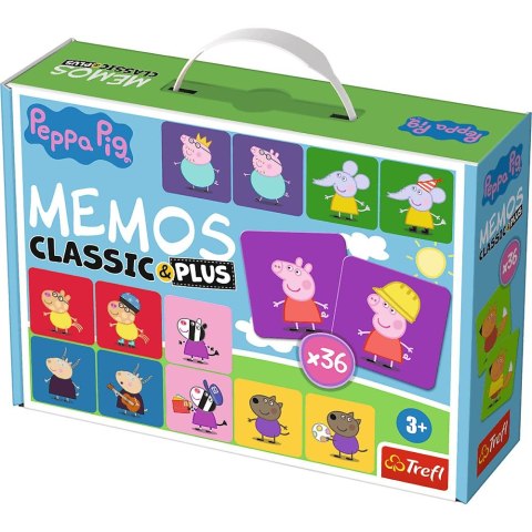 Gra pamięciowa Trefl Peppa Memos & Plus (02270) Gra pamięciowa Trefl Peppa Memos & Plus (02270)