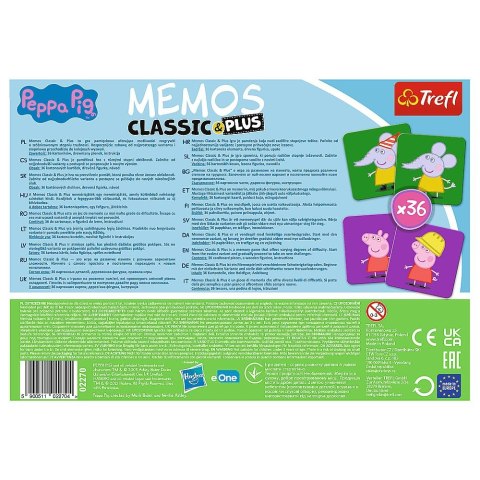 Gra pamięciowa Trefl Peppa Memos & Plus (02270) Gra pamięciowa Trefl Peppa Memos & Plus (02270)