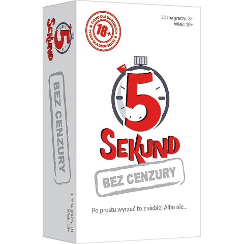 Gra planszowa Trefl 5 Sekund BEZ CENZURY (01559) Gra planszowa Trefl 5 Sekund BEZ CENZURY (01559)