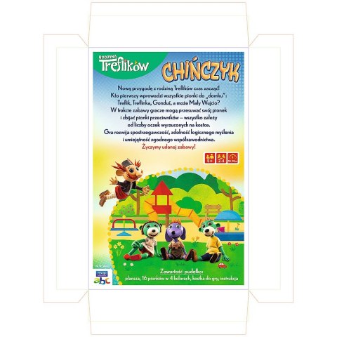 Gra planszowa Trefl Rodzina Treflików Chińczyk (02069) Gra planszowa Trefl Rodzina Treflików Chińczyk (02069)