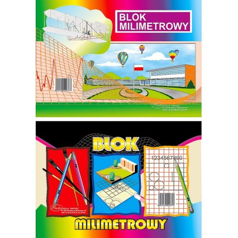 Blok milimetrowy Protos A4 20k Blok milimetrowy Protos A4 20k