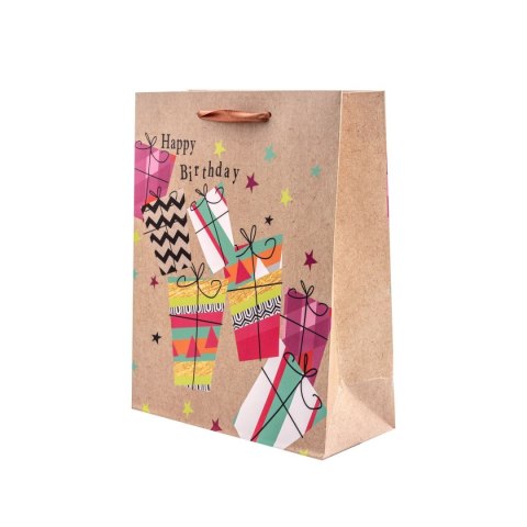 Torba prezentowa KRAFT FLUO [mm:] 260x320x 105 Beniamin (0258)