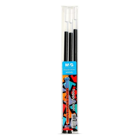 Wkład do długopisu żelowy Happy Color niebieski 0,5mm (AGR670L7-3) Wkład do długopisu żelowy Happy Color niebieski 0,5mm (AGR670L7-3)