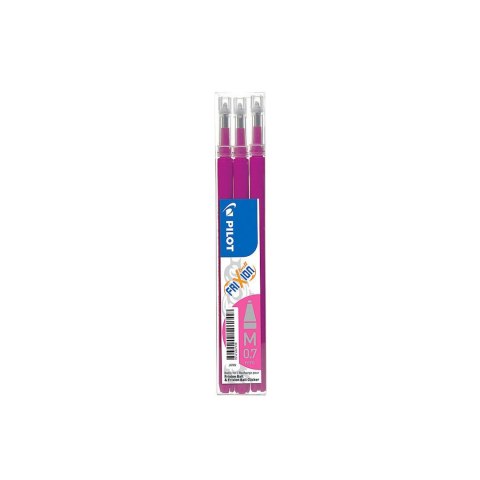 Wkład do pióra kulkowego Pilot Frixion różowy 0,35mm (BLS-FR7-P-S3) Wkład do pióra kulkowego Pilot Frixion różowy 0,35mm (BLS-FR7-P-S3)