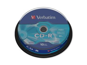 Płyta cd Verbatim CD-R cake 10 700 MB x52