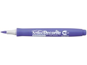 Marker specjalistyczny Artline pastelowy decorite, fioletowy pędzelek końcówka (AR-035 6 4)