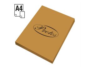 Papier kolorowy Protos A4 - brązowy jasny 160 g