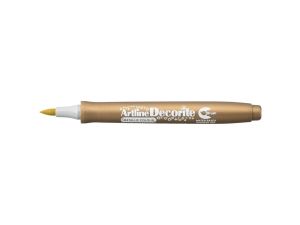 Marker specjalistyczny Artline metaliczny decorite, złoty pędzelek końcówka (AR-035 9 6)