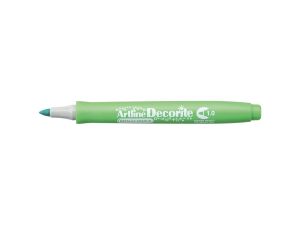 Marker permanentny Artline metaliczny decorite, zielony 1,0mm pędzelek końcówka (AR-033 4 8)
